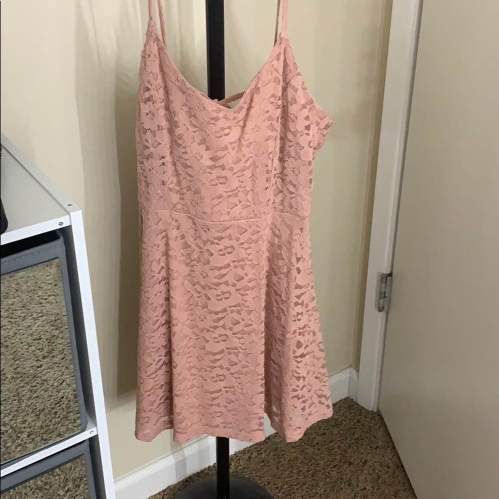 Pink dress